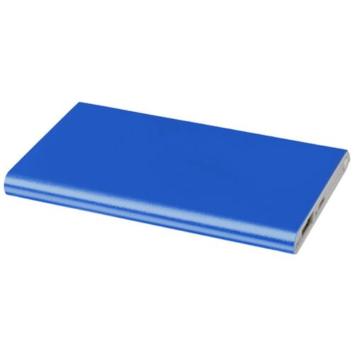 Pep aluminium powerbank 4000 mAh koningsblauw Koningsblauw