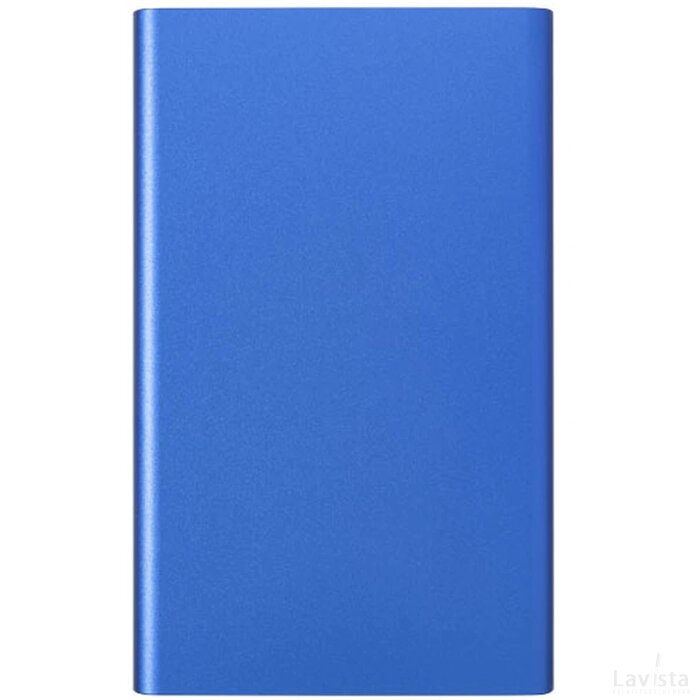 Pep aluminium powerbank 4000 mAh koningsblauw Koningsblauw