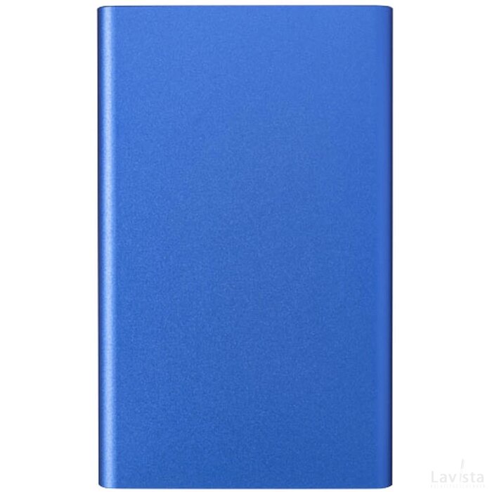 Pep aluminium powerbank 4000 mAh koningsblauw Koningsblauw
