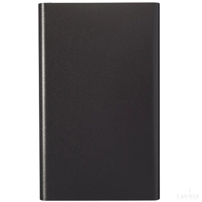Pep aluminium powerbank 4000 mAh Zwart