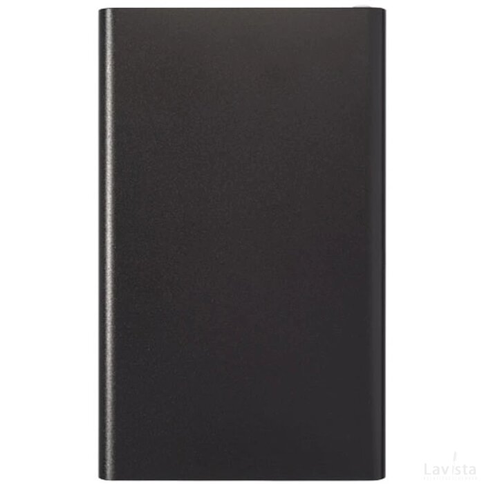 Pep aluminium powerbank 4000 mAh Zwart