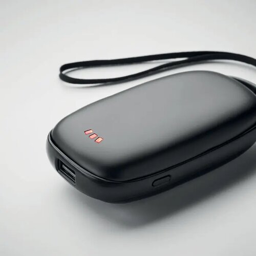Handwarmer 4000 mah powerbank Tricpower zwart 4.000 mAh