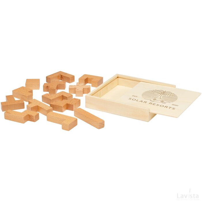 Bark houten puzzel Naturel