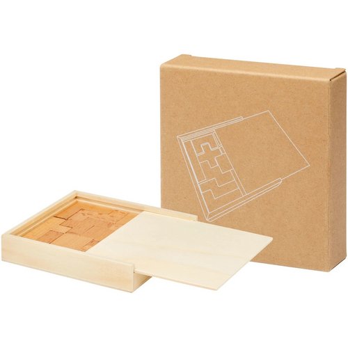 Bark houten puzzel Naturel