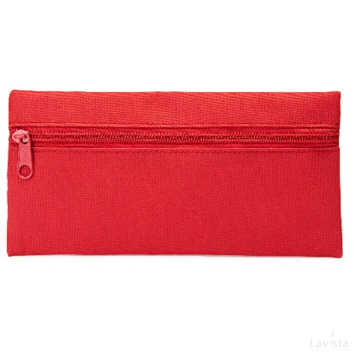 Groot etui polyester 600D rood