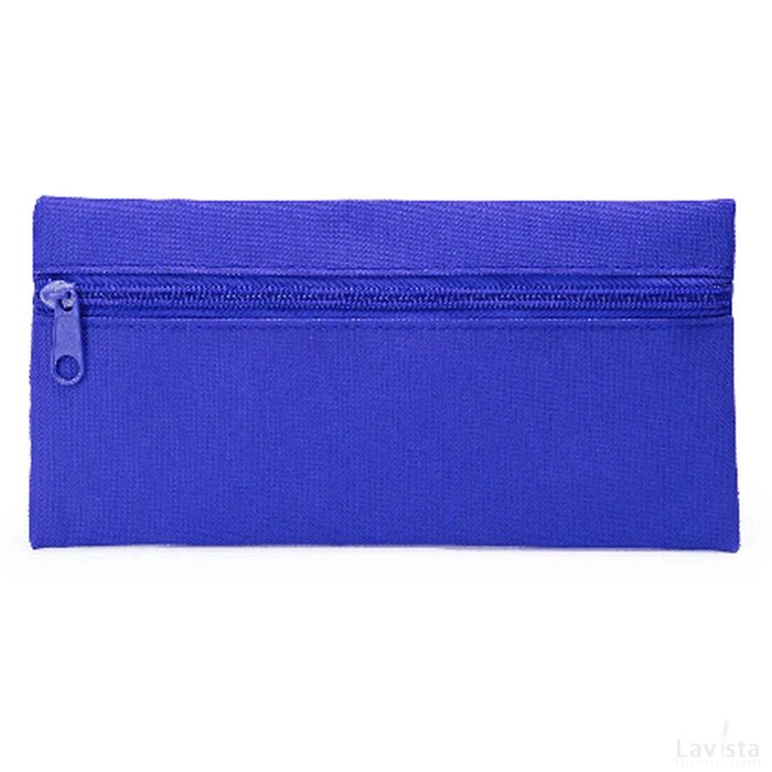 Groot etui polyester 600D donkerblauw
