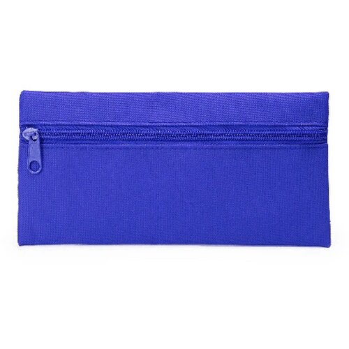 Groot etui polyester 600D middenblauw