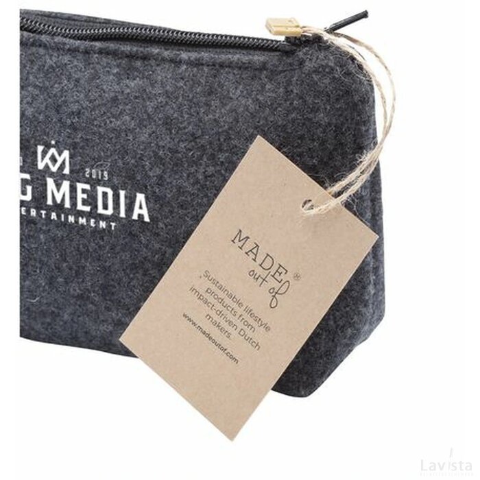 Recycled Felt Case Etui Zwart
