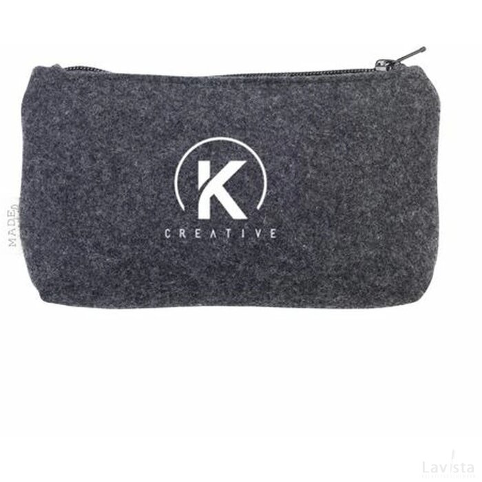 Recycled Felt Case Etui Zwart