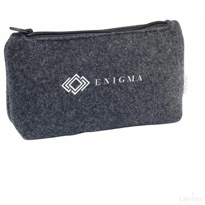 Recycled Felt Case Etui Zwart