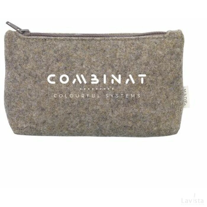 Recycled Felt Case Etui Taupe