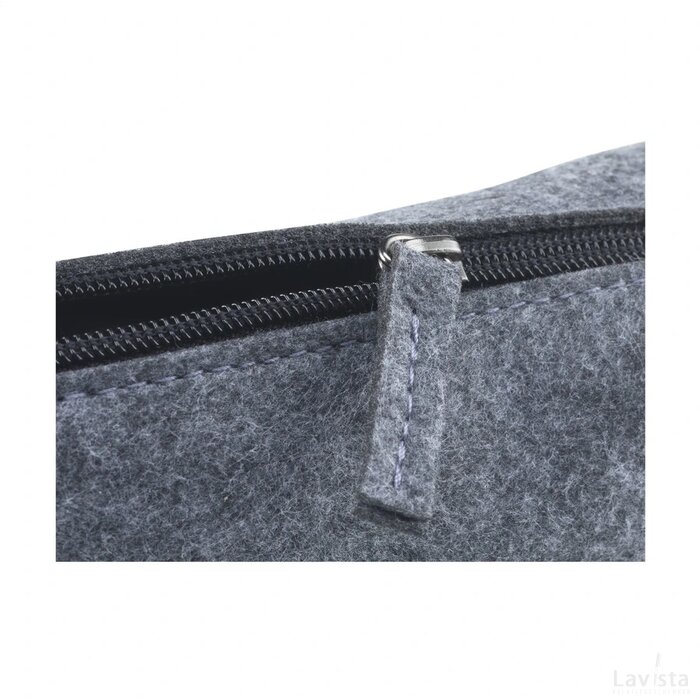 Pencil Case Felt Rpet Etui Grijs