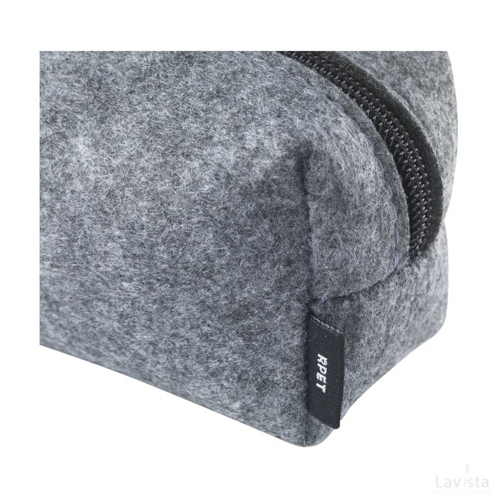 Pencil Case Felt Rpet Etui Grijs