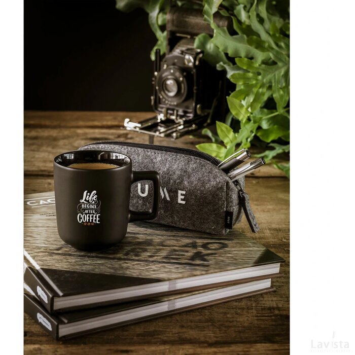 Pencil Case Felt Rpet Etui Grijs