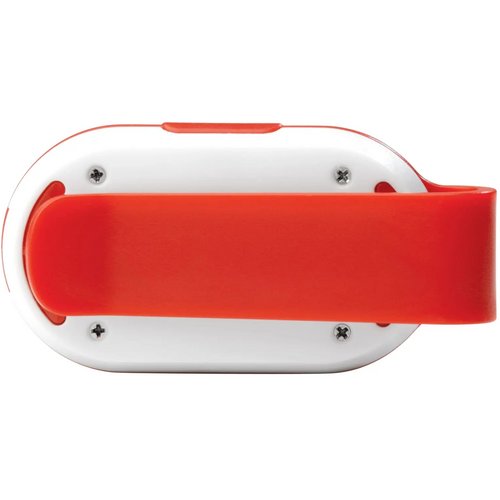 Fietslamp click-on rood / wit