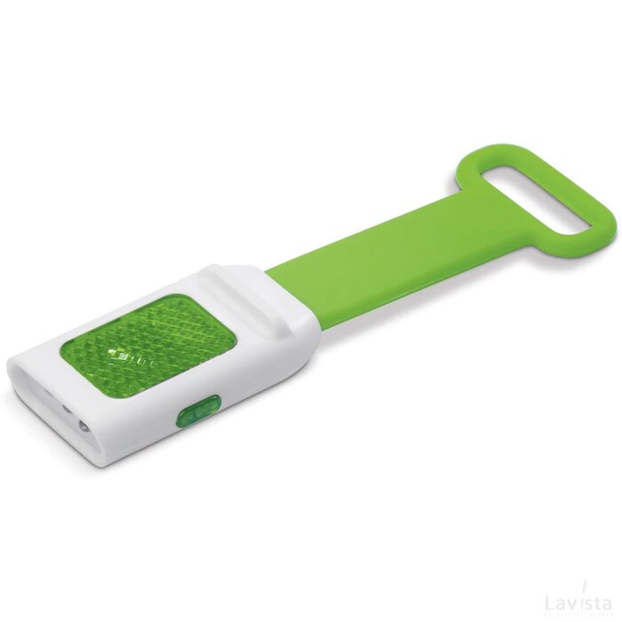 Fold-on lampje licht groen