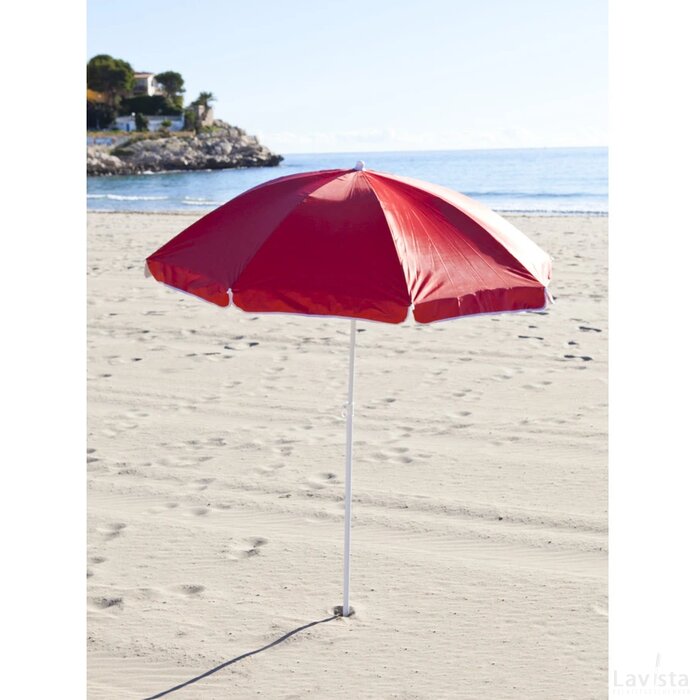Taner Strand Parasol Rood