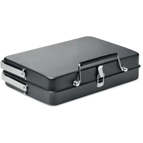 Draagbare barbecue standaard Bbq to go zwart