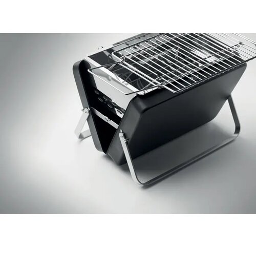 Draagbare barbecue standaard Bbq to go zwart