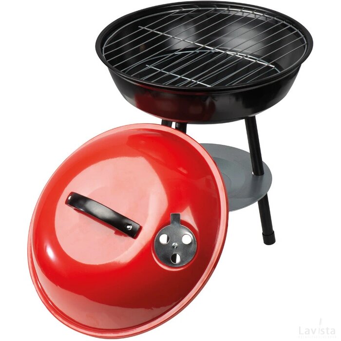 Kleine barbeque rood
