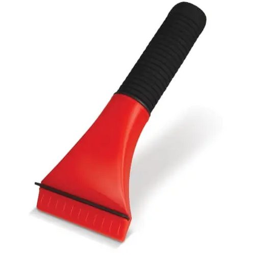 Ijskrabber ergonomisch rood