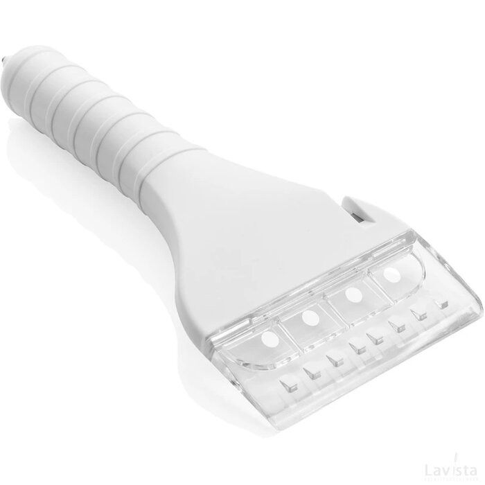 IJskrabber met COB- en veiligheidsfunctie wit