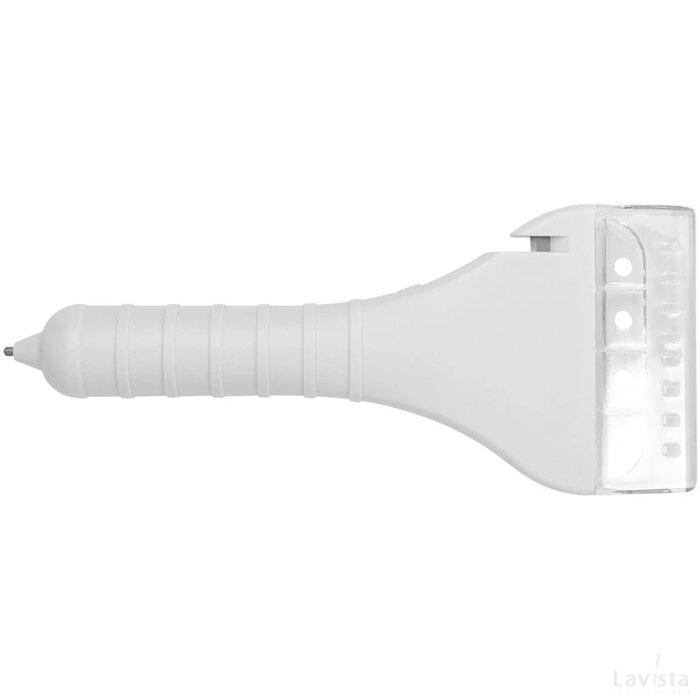 IJskrabber met COB- en veiligheidsfunctie wit