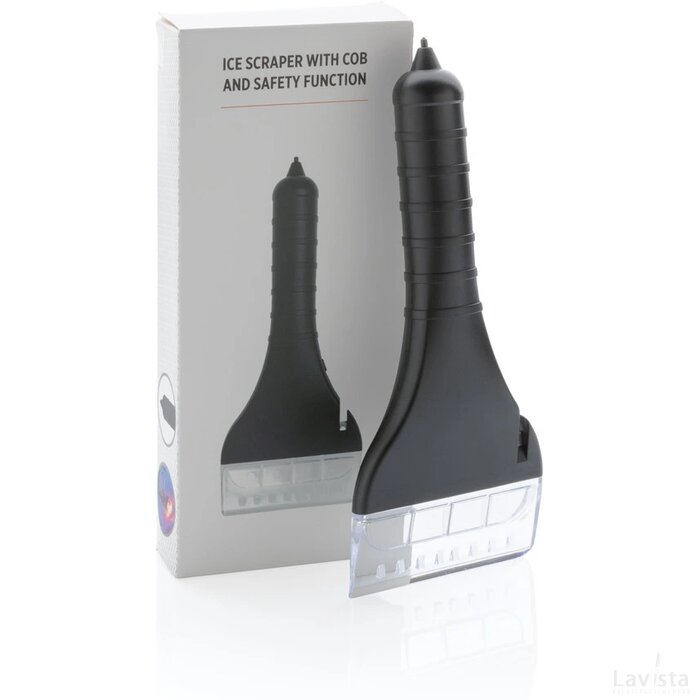 IJskrabber met COB- en veiligheidsfunctie zwart