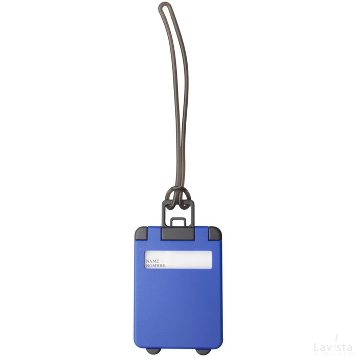 Glasgow Kofferlabel (Kobalt) Blauw