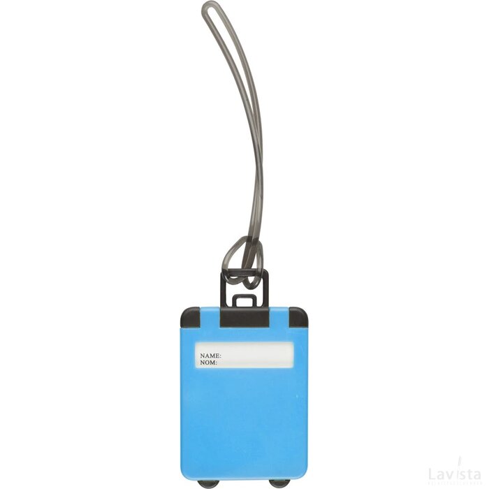 Glasgow Kofferlabel (Kobalt) Blauw