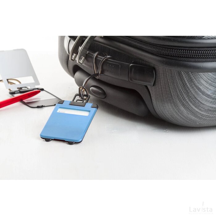 Glasgow Kofferlabel (Kobalt) Blauw