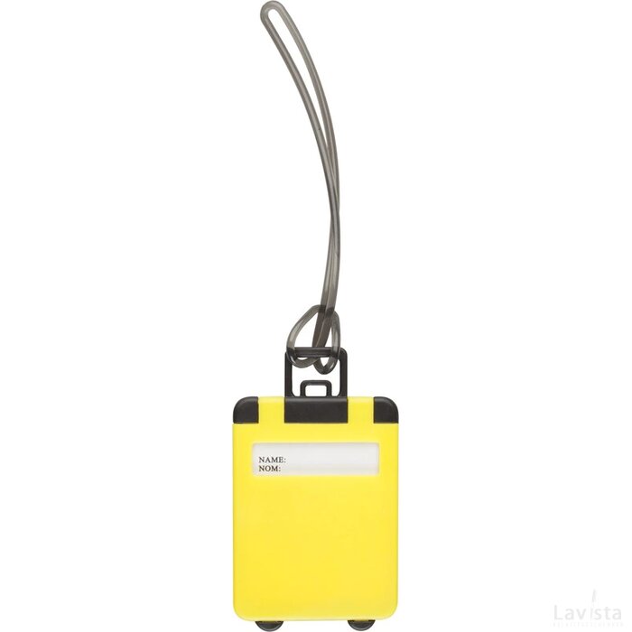 Glasgow Kofferlabel Geel