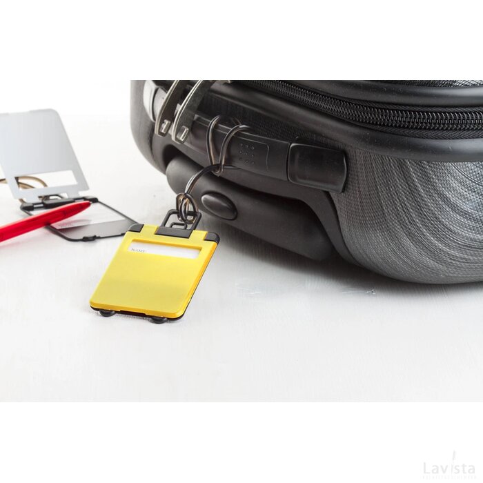 Glasgow Kofferlabel Geel