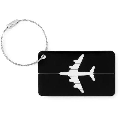 Kofferlabel Fly tag zwart