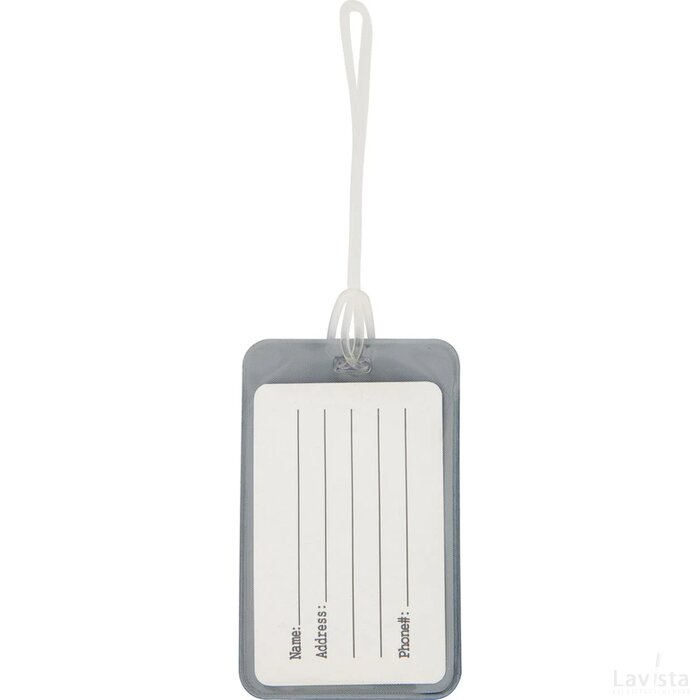 Raner Bagage Label (Kobalt) Blauw