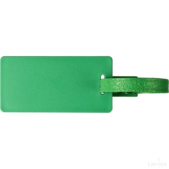 River window bagagelabel met venster Groen