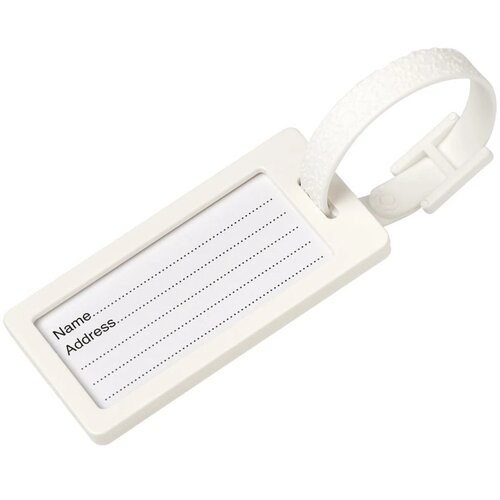 River window bagagelabel met venster Wit