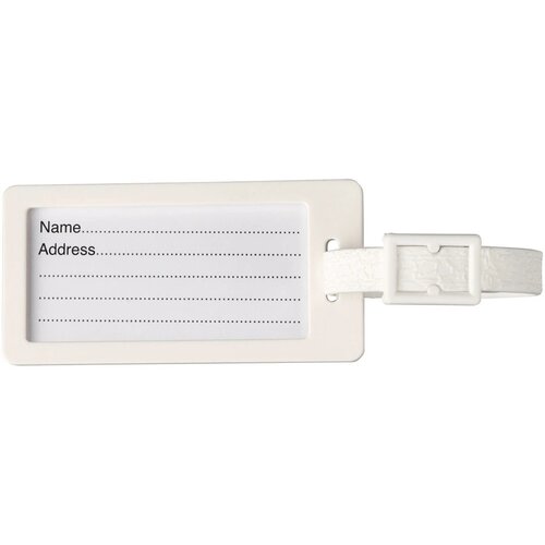 River window bagagelabel met venster Wit