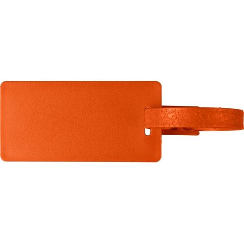 River window bagagelabel met venster Oranje
