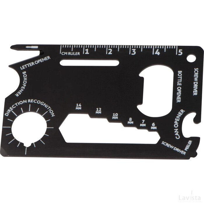 Survival Kofferlabel zwart