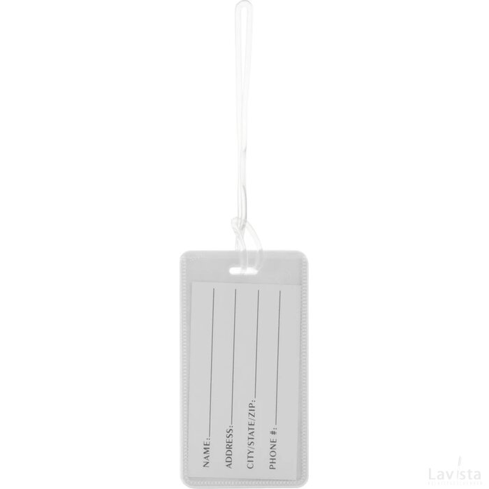 Washington Kofferlabel Wit