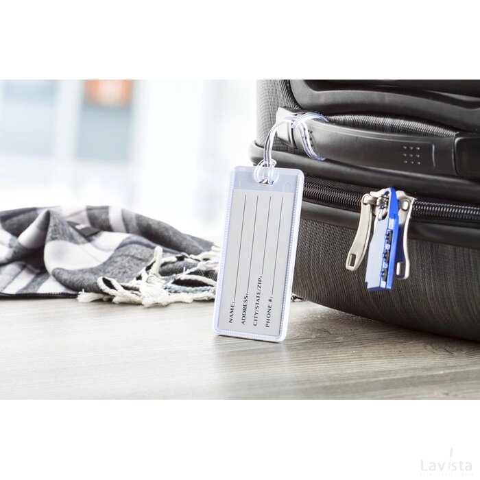 Washington Kofferlabel Wit