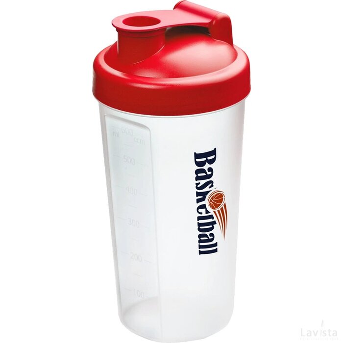 Shaker Proteïn Drinkbeker Rood