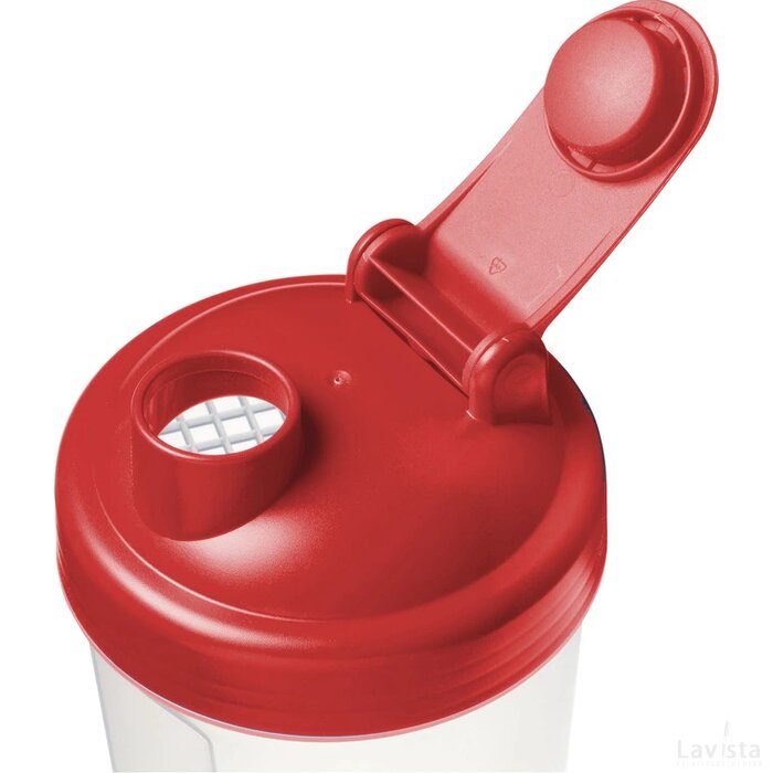 Shaker Proteïn Drinkbeker Rood