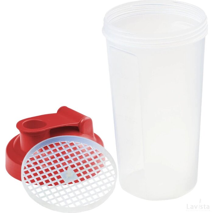 Shaker Proteïn Drinkbeker Rood