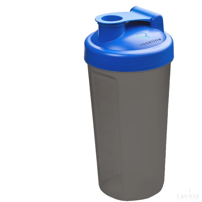 Shaker Proteïn Drinkbeker Blauw/Grijs