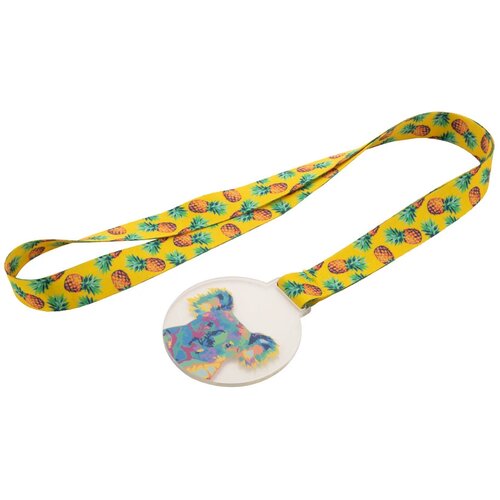 Subdal Colour Custom Made Medaille Wit