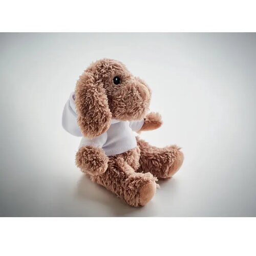 Pluchen hond Doggy wit