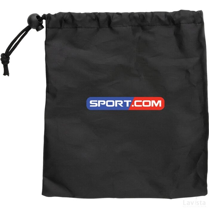 Verstelbaar springtouw in etui zwart