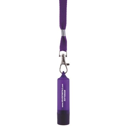 Lippenbalsem lanyard donkerpaars